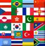 Flags of some stamp issuing entities